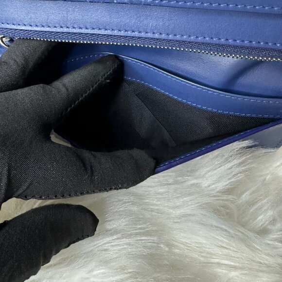 Authentic Burberry London Check Leather Continental Wallet - Picture 12 of 15